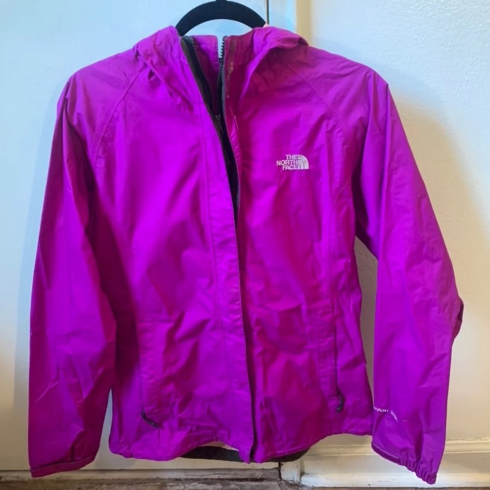 The North Face raincoat